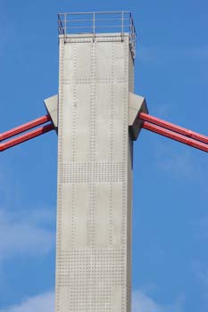 A1 Autobahn Rheinbrücke Leverkusen Köln-Merkenich Pylon 02