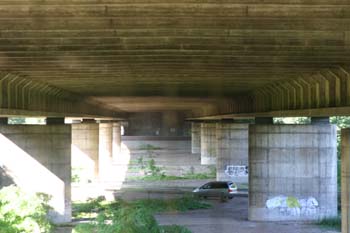 A1 Autobahn Rheinbrücke Leverkusen Köln-Merkenich Vorflutbrücke 31