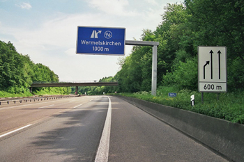 A1 Autobahnanschlußstelle Wermelskirchen 1