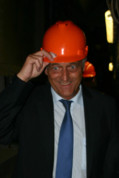 A1 Autobahnbrücke  Dr. Peter Ramsauer Verkehrsminister Rheinbrücke17