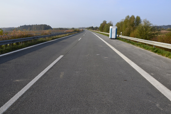 A20 Ostseeautobahn abgesackt Tribsees Stra�endammrutschung Fahrbahnsenkung 452