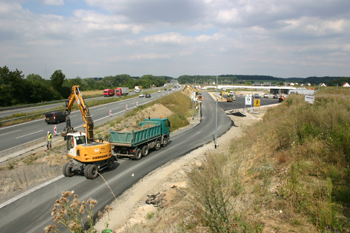 A2 Autobahn Rastst�tte Tank- und Rastanlage Rastplatz Parkplatz WC-Anlage Lipperland 35