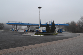 A2 Autobahn Rastst�tte Tank- und Rastanlage Rastplatz Parkplatz WC-Anlage Siegerland 2