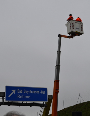 A30 Autobahn Verkehrsfreigabe Bad Oeynhausen Nordumfahrung 395