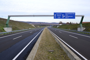 A30 Neuer Autobahnabschnitt Bad Oeynhausen Nordumfahrung Rehme Dehme Eidinghausen 179
