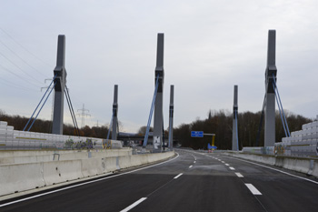 A30 Neuer Autobahnabschnitt Bad Oeynhausen Nordumfahrung Werrebrücke 244