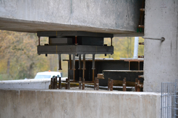 A3 Autobahn Emmerich Elten Verbundbr�cke selbstfahrendes Transportger�t 77