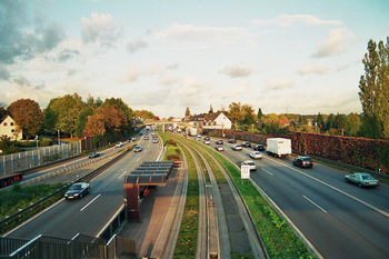 A40 B1 Ruhrschnellweg Spurbus 074