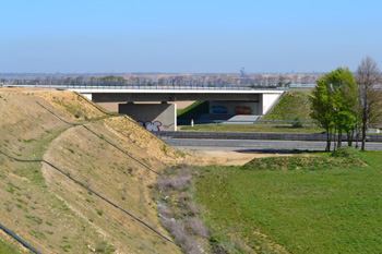 A44 A61 Neubau Autobahnkreuz Jackerath Autobahnbau neue Autobahn verlegung 85