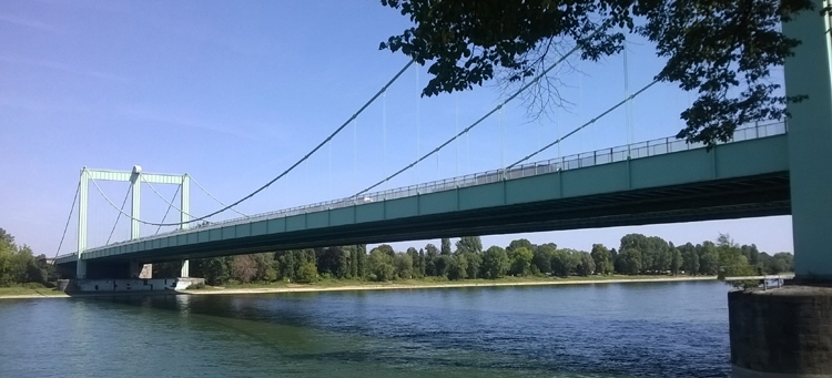 A4 plus Ausbau im Kölner Süden Rheinbrücke Köln Rodenkirchen Autobahnbrücke Verbreiterung 15