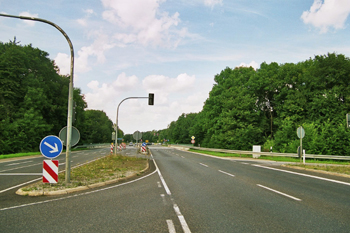 A540 Autobahn Jüchen Grevenbroich Rommerskirchen B59n Anschluß A 46 Bundesautobahn B1 14