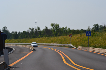 A72 Bundesautobahn Neubau Baustellenverkehrsführung Rötha Leipzig A38 Ausbauende Böhlen Zwenkau Mülldeponie 09