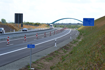 A72 neue fertige Autobahn Rötha Borna Espenhain Colditz Bad Lausick B95 29