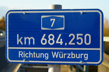 A7 Autobahn Talbrücke Bräubach Ochsenfurt Marktbreit 87