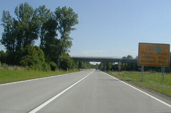 A94 Autobahn Übergang B12 Forstinning 6