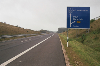 A 1 Autobahndreieck Vulkaneifel AS Daun 20
