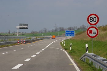 A 38 Bundesautobahn  Artern - Heldrungen 31