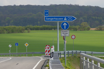 A 38 Bundesautobahn  Artern - Heldrungen 40