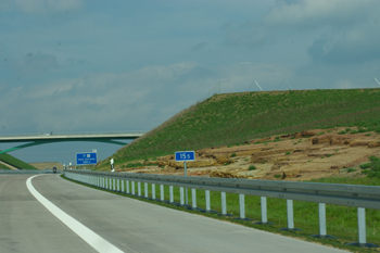 A 38 Bundesautobahn  Artern - Heldrungen 50