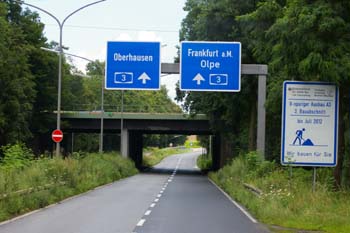 A 3 Bundesautobahn Ausbau achtstreifig Kölner Ring Anschlußstelle Köln-Mülheim 64