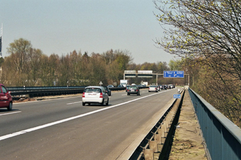 A 40 B 1 Ruhrschnellweg Hardenbergbrücke 8