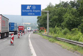 A 45 Verst�rkung der Ruhrtalbr�cke zwischen Westhofen und Schwerte-Ergste 
