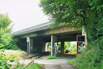 A 57 Autobahn Brandstiftung Brückenbrand Vollsperrung Dormagen Nievenheim_24
