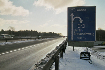 A 7 A 2 Autobahnkreuz Hannover-Ost 10