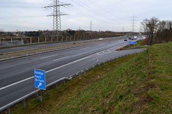 Abbau der Verkehrssicherung auf einer Autobahn 31