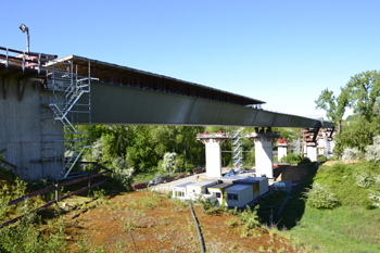 Angerbachtalbr�cke Autobahnbr�cke Neubau Ratingen Velbert Heiligenhaus Hetterscheidt 01