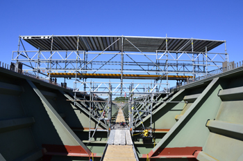 Angerbachtalbr�cke Autobahnbr�cke Neubau Ratingen Velbert Heiligenhaus Hetterscheidt 30