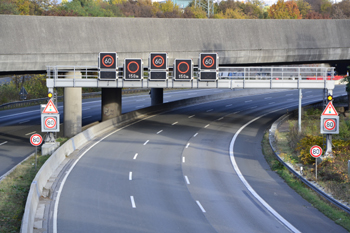 Autobahn A46 Rheinbrücke Düsseldorf Flehe Neuss Uedesheim 137