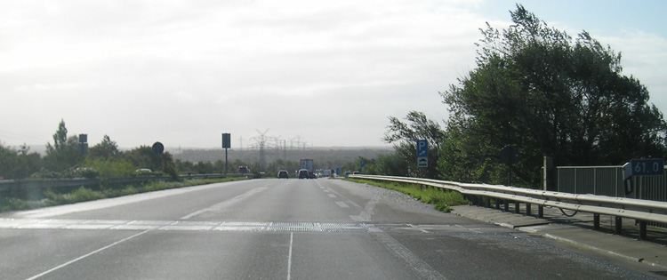 Autobahn A7 Rendsburg Hochbrücke Rade Nordostseekanal 383