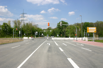 Autobahn A 40 Ruhrschnellweg Bochum Stahlhausen  Wattenscheider Straße 67