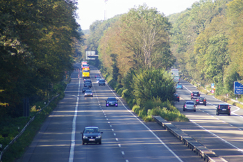 Autobahn Köln - Aachen Düren Kerpen Autobahnneubau Verkehrsumlegung 38