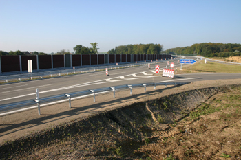 Autobahn Köln - Aachen Düren Kerpen Autobahnneubau Verkehrsumlegung 83