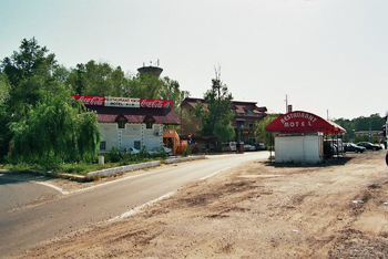 Autobahn Rum�nien A1 Autostrada Pitesti - Bukarest Bucuresti Rastst�tte Tankstelle km 36 02