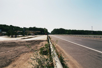 Autobahn Rum�nien A1 Autostrada Pitesti - Bukarest Bucuresti Rastst�tte Tankstelle km 36 37
