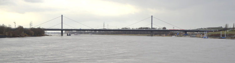 Autobahnbr�cke Rheinbr�cke K�ln Leverkusen Br�ckensicherheit