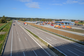 Autobahnfreigabe A8 Augsburg - Ulm sechsstreifiger Ausbau Burgau Pansuevia 36