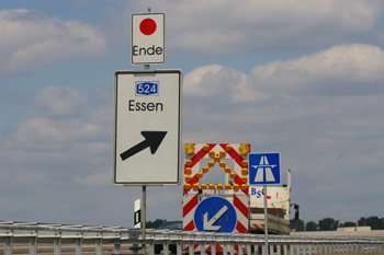 Autobahnkreuz Duisburg-Süd Bundesfernstraße B 8 n A 59