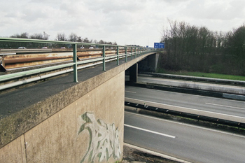 Autobahnkreuz Kaarst Bundesautobahnen A 52 A 57 30A