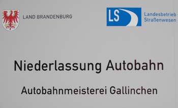 Autobahnmeisterei Cottbus Gallinchen A 15 32