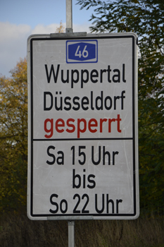 Autobahntunnel A46 D�sseldorf Universit�tstunnel  Tunnel Wersten 256