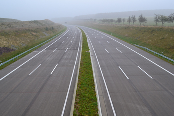 Bundesautobahn A4 Jagdbergtunnel Jena Freigabe Nordr�hre Verkehrsumlegung Autobahntunnel 36