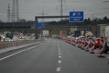 Bundesautobahn A57 sechsstreifiger Ausbau 81