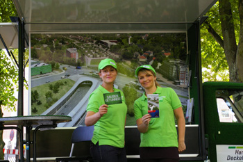Bundesautobahn A 7 Hamburger Deerns Hamburger Deckel Infomobil 00