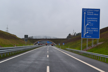 Bundesstraße B50n Autobahnkreuz Wittlich - Platten Altrich Einweihung 50
