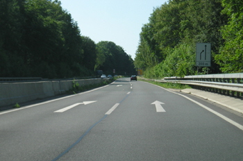 Bundestra�e B61 Sudbachtalbr�cke Autobahn A5 Nord L�hne 29