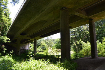 Bundestra�e B61 Sudbachtalbr�cke Autobahn A5 Nord L�hne 75